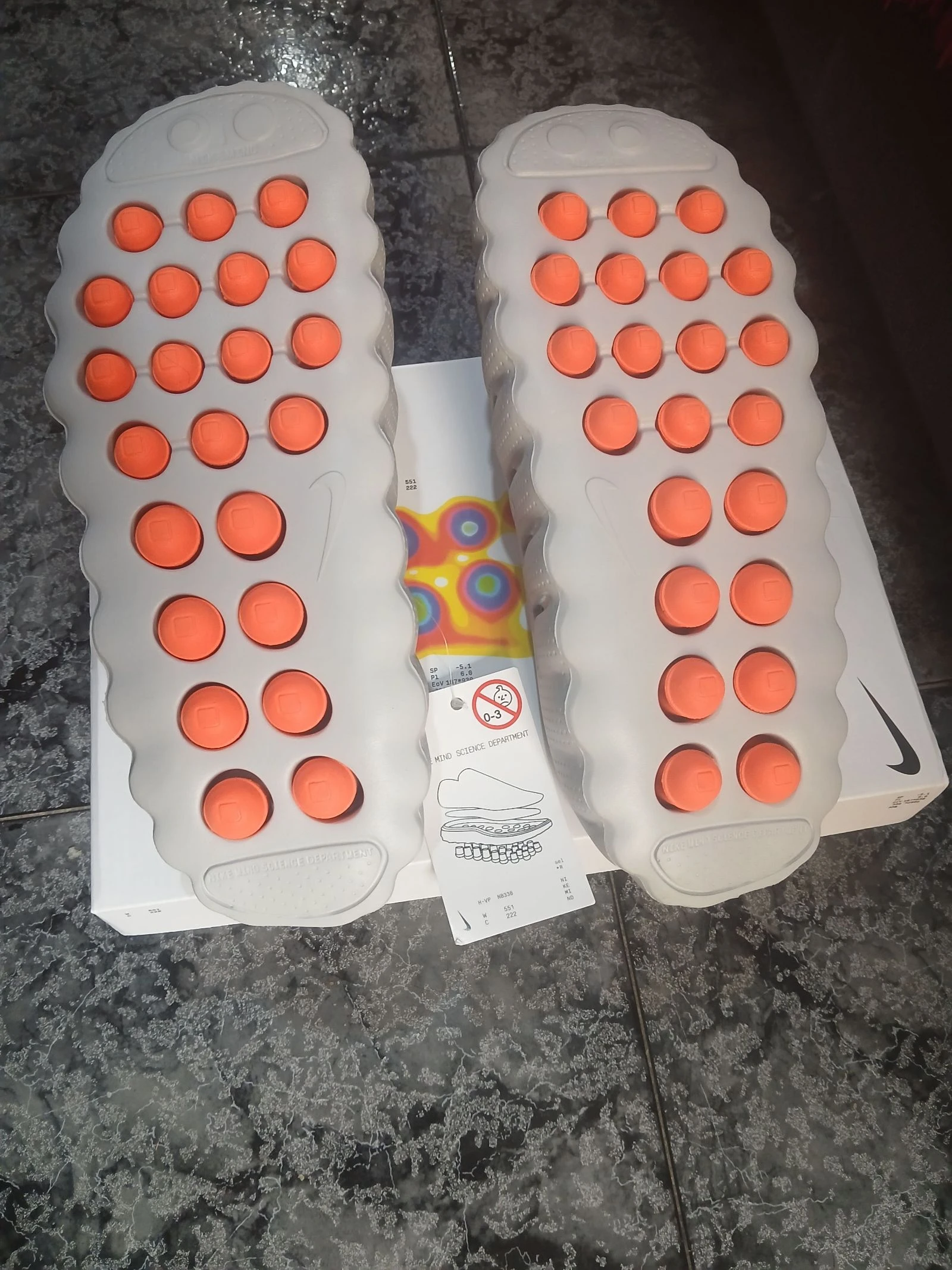 Nike Mind 001 Blancas-Naranjas – photo 7